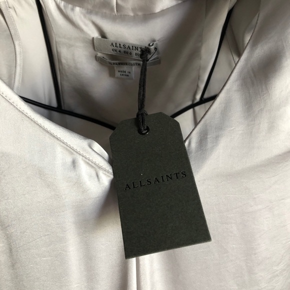 💥HOT DEAL💥 NTW All Saints Silky Dress - Picture 2 of 4